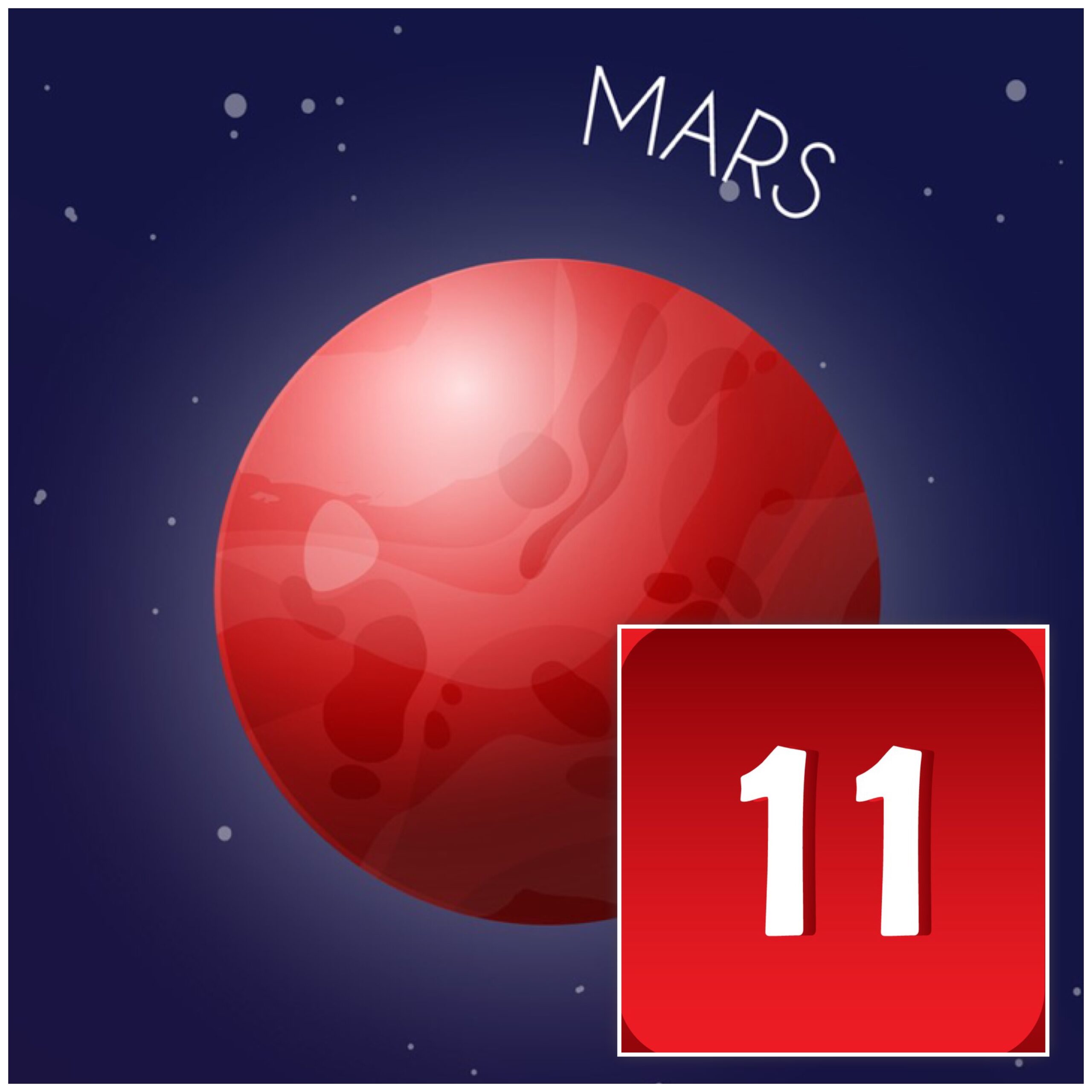 Mars in the 11th House Synastry